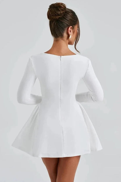 Kayla | Sweetheart Tulle Skirt Stretch Crepe Formal Dress