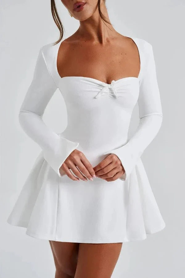 Kayla | Sweetheart Tulle Skirt Stretch Crepe Formal Dress