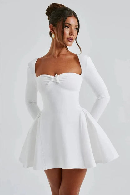 Kayla | Sweetheart Tulle Skirt Stretch Crepe Formal Dress