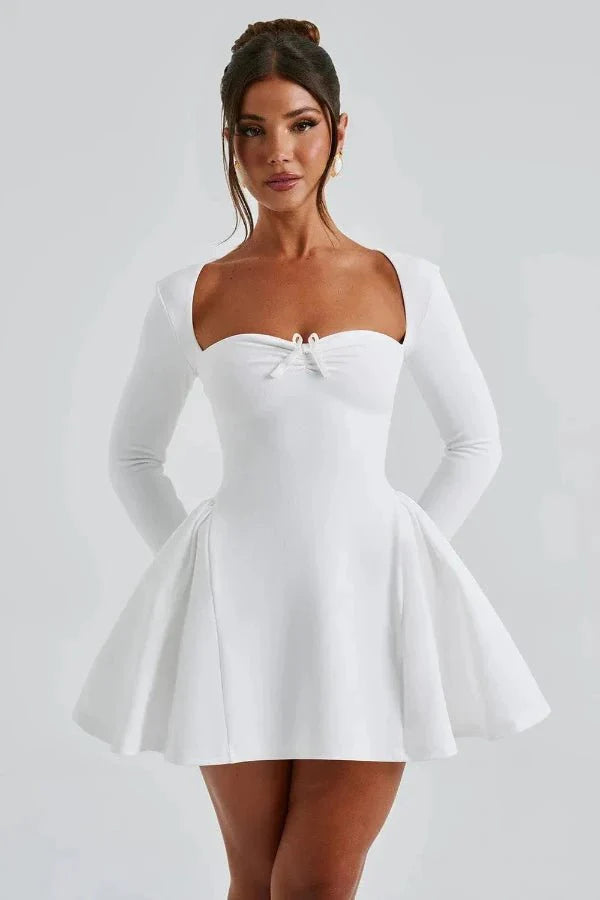 Kayla | Sweetheart Tulle Skirt Stretch Crepe Formal Dress