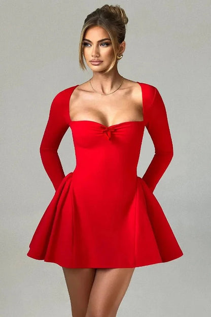 Kayla | Sweetheart Tulle Skirt Stretch Crepe Formal Dress