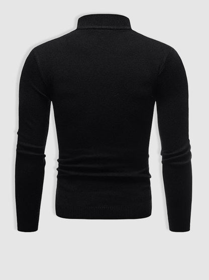 Darryl | Men's Slim-Fit Turtleneck Pullover Sweater