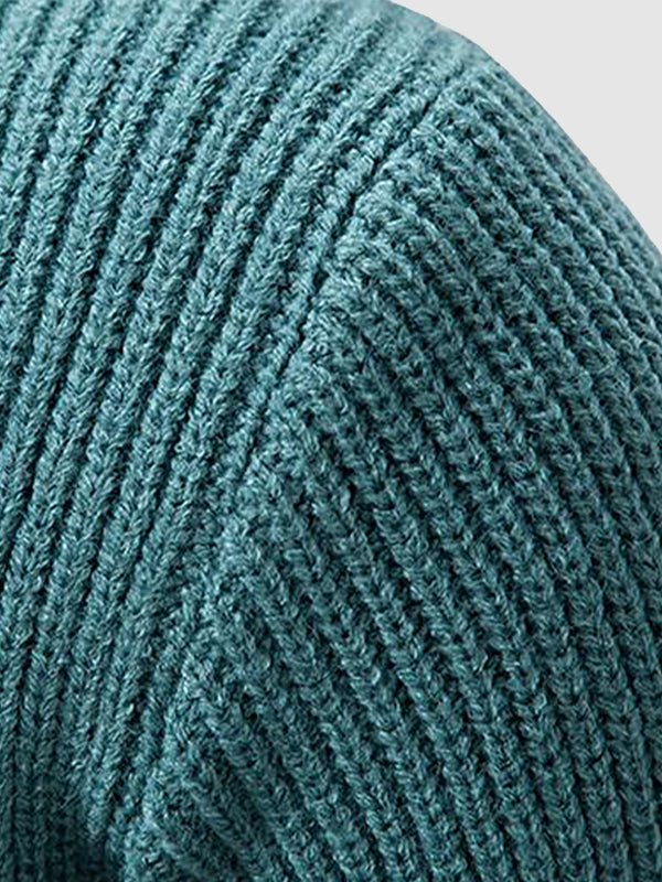 Terrence | Men's Mock Neck Color Block Sweater