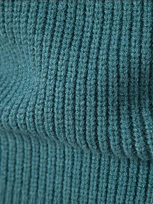 Terrence | Men's Mock Neck Color Block Sweater