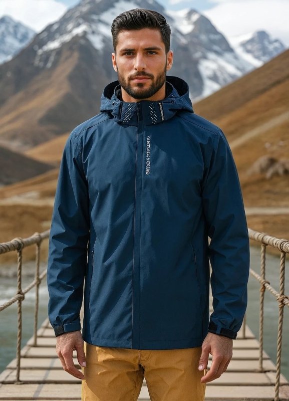 Finn | Men's Hooded Waterproof Rain Jacket