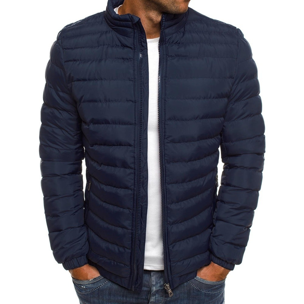 Alistair | Lightweight Down Filled Puffer Jacket Front Zip