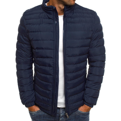 Alistair | Lightweight Down Filled Puffer Jacket Front Zip