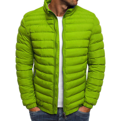 Alistair | Lightweight Down Filled Puffer Jacket Front Zip