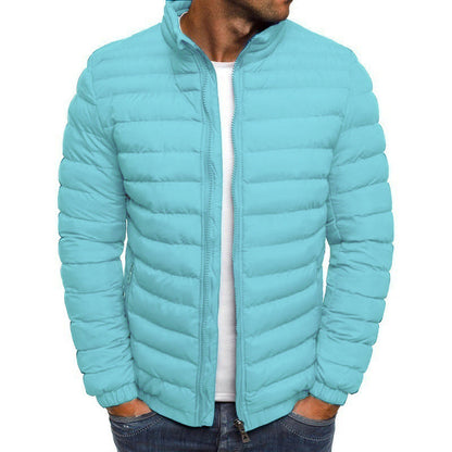 Alistair | Lightweight Down Filled Puffer Jacket Front Zip