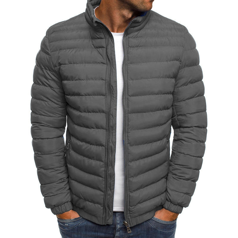 Alistair | Lightweight Down Filled Puffer Jacket Front Zip