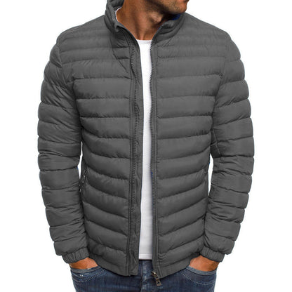 Alistair | Lightweight Down Filled Puffer Jacket Front Zip