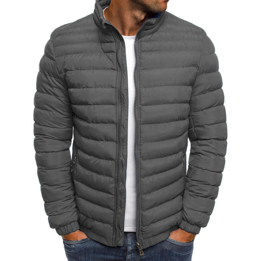 Alistair | Lightweight Down Filled Puffer Jacket Front Zip
