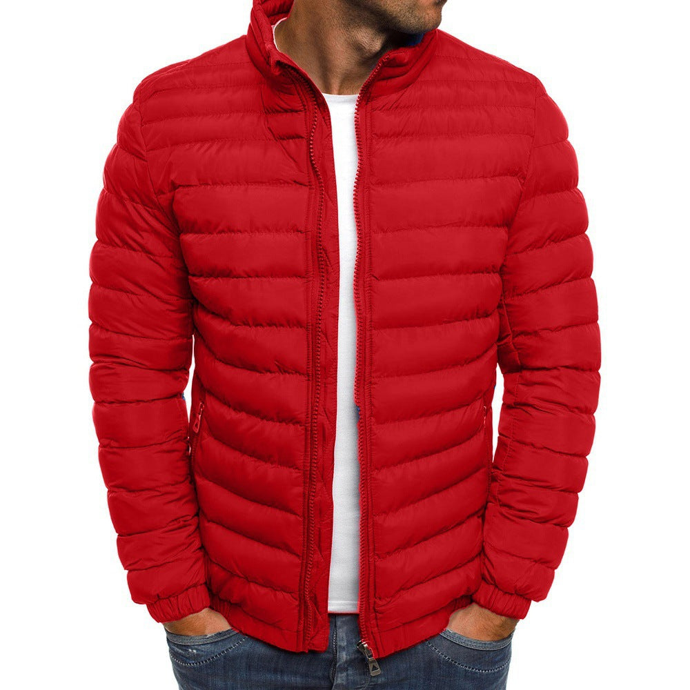 Alistair | Lightweight Down Filled Puffer Jacket Front Zip