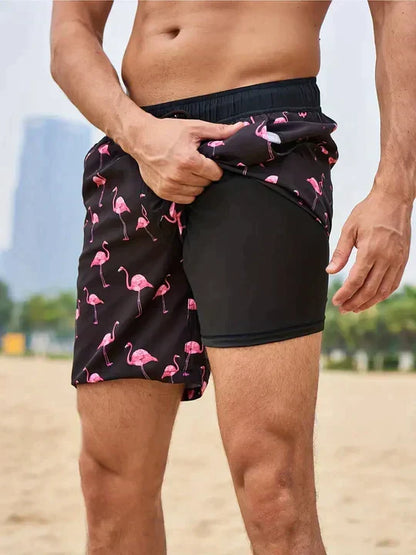 Colt | Men's Tropical Print Swim Shorts