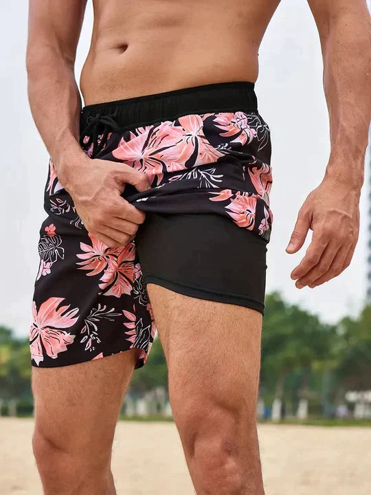 Colt | Men's Tropical Print Swim Shorts