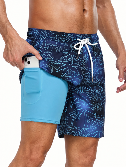 Colt | Men's Tropical Print Swim Shorts