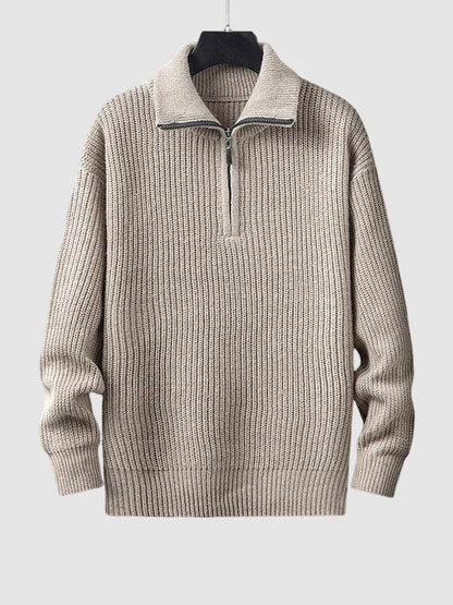 Newton | Men's Quarter Zip Knit Sweater