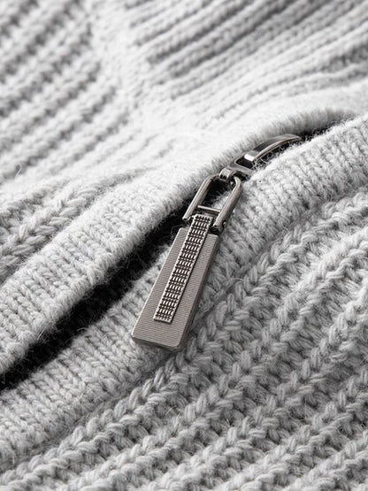 Newton | Men's Quarter Zip Knit Sweater