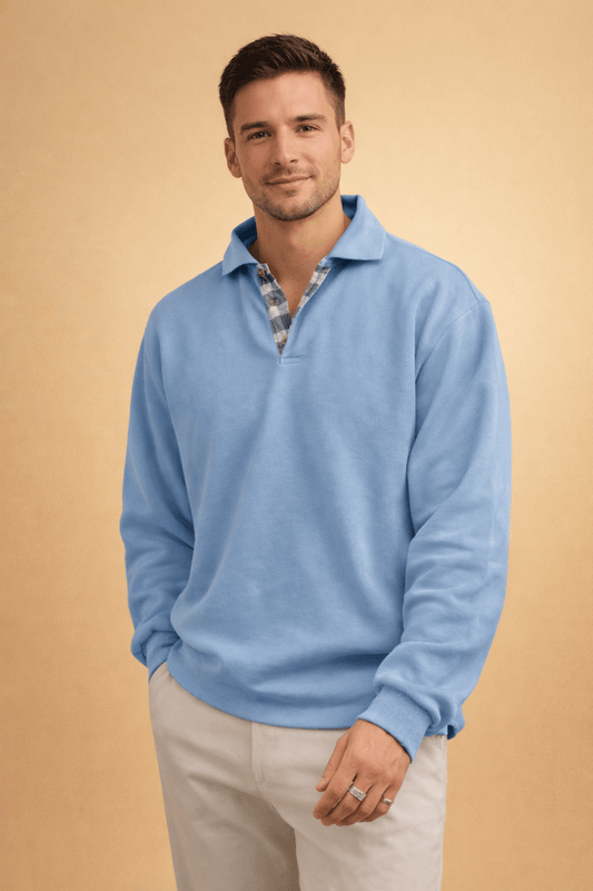 Leandro | Premium Casual Knit Polo Men