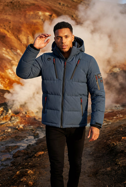 Cruz | Men's Urban Parka Jacket, Insulated Winter Coat