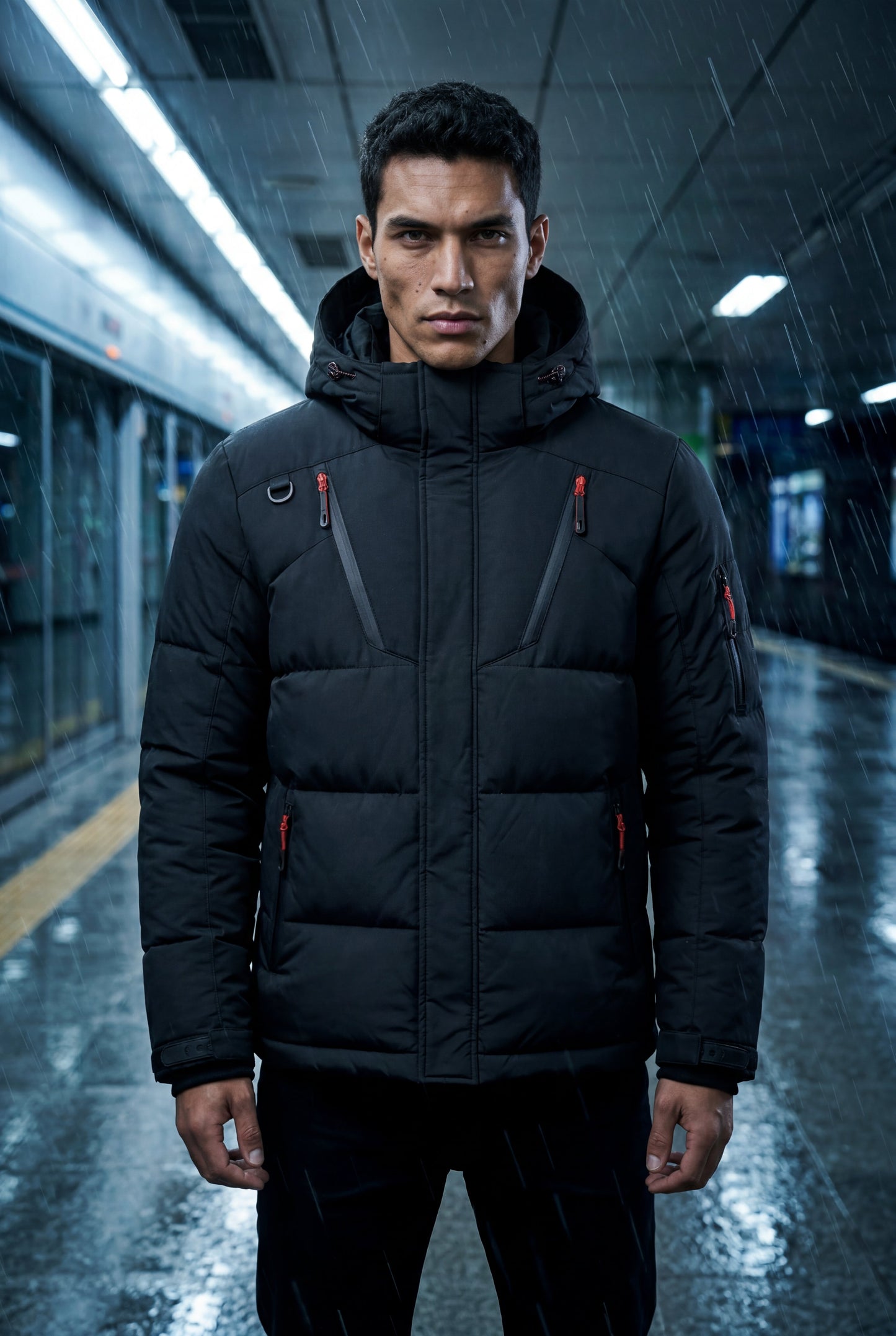 Cruz | Men's Urban Parka Jacket, Insulated Winter Coat