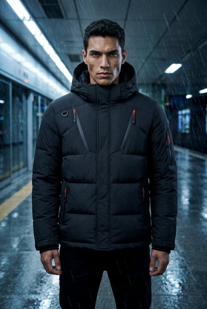 Cruz | Men's Urban Parka Jacket, Insulated Winter Coat