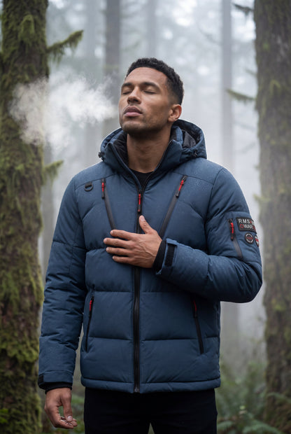 Cruz | Men's Urban Parka Jacket, Insulated Winter Coat