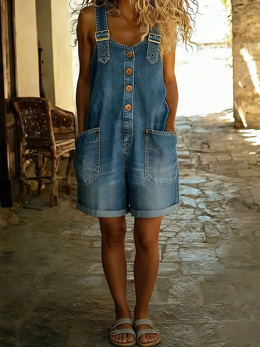 Bree | Shorts Jumpsuit with Adjustable Straps