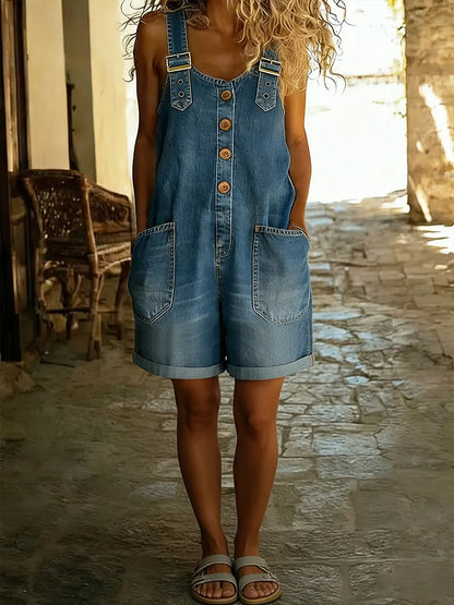 Bree | Shorts Jumpsuit with Adjustable Straps