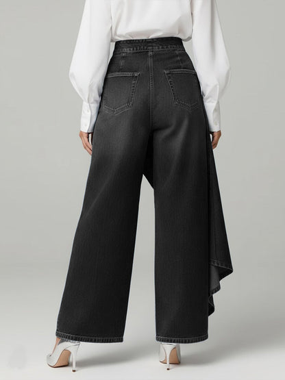 Maya | High Waisted Wide Leg Jeans
