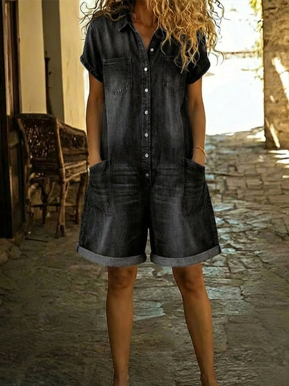 Tessa | Casual Short Sleeve Playsuit