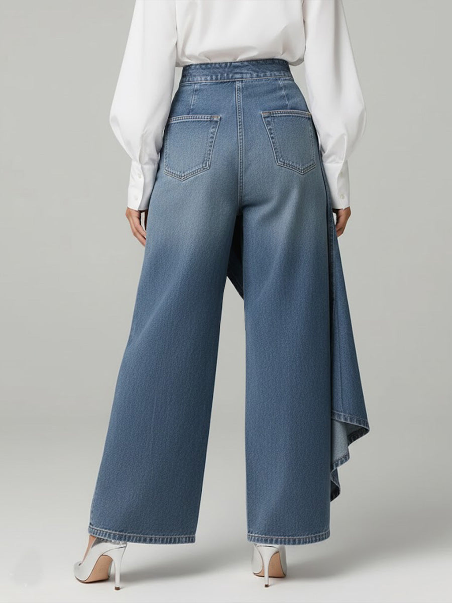 Maya | High Waisted Wide Leg Jeans