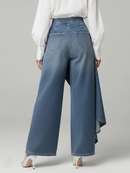Maya | High Waisted Wide Leg Jeans