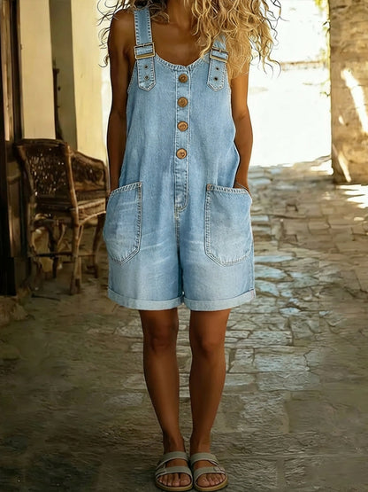 Bree | Shorts Jumpsuit with Adjustable Straps
