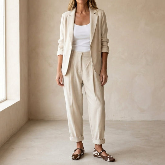 Pembury | Unstructured Blazer Tapered Trouser Set