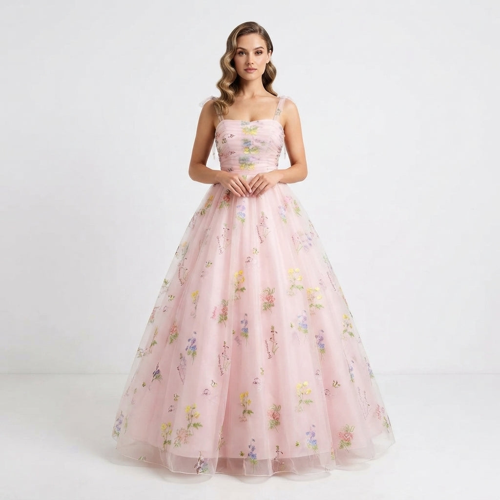 Floral Formal Dress For Women