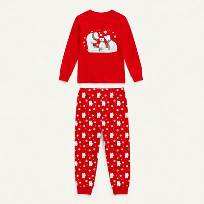 Cocoa | Christmas Pyjamas Polar Bear Spotted Trousers