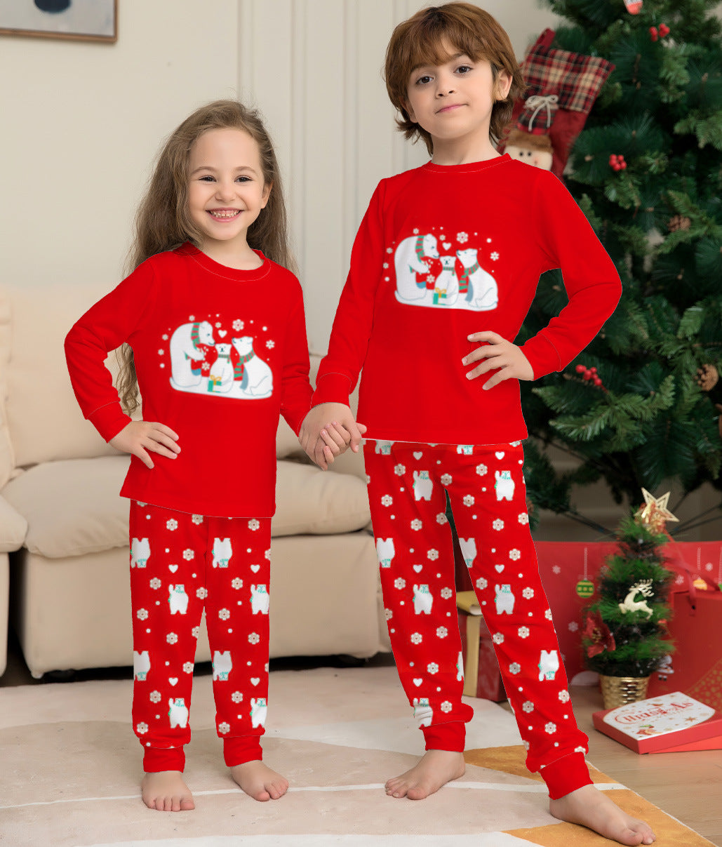 Cocoa | Christmas Pyjamas Polar Bear Spotted Trousers