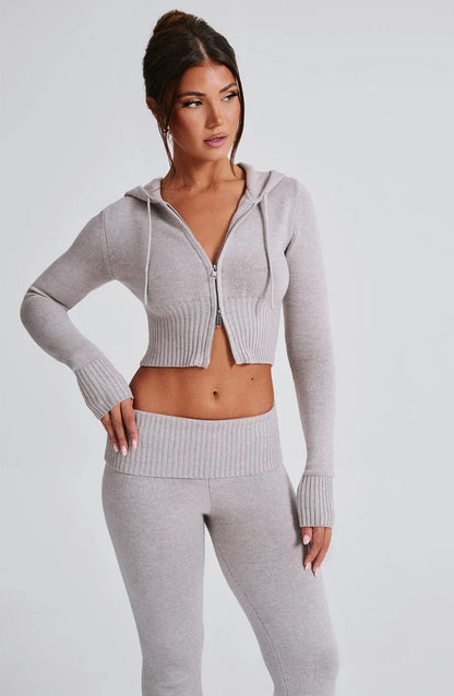 Wilhelmina | Soft Knit Relaxed Fit Two Piece Set