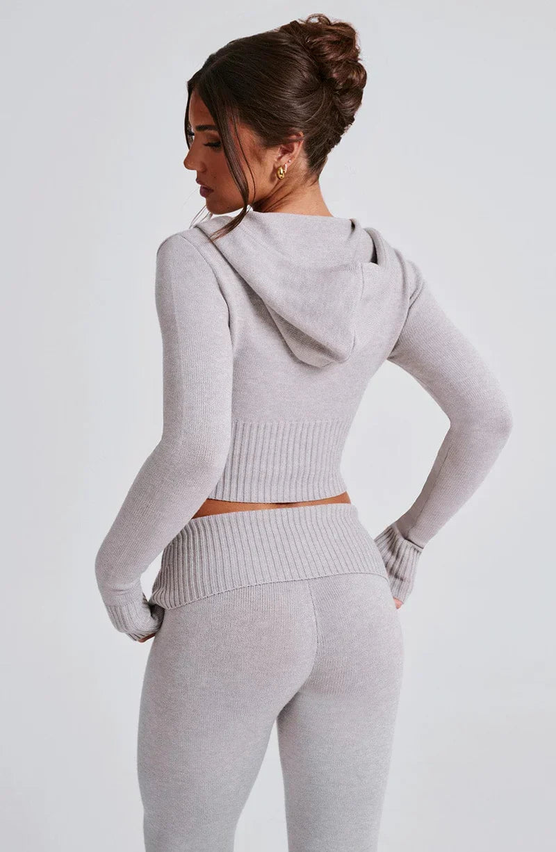 Wilhelmina | Soft Knit Relaxed Fit Two Piece Set