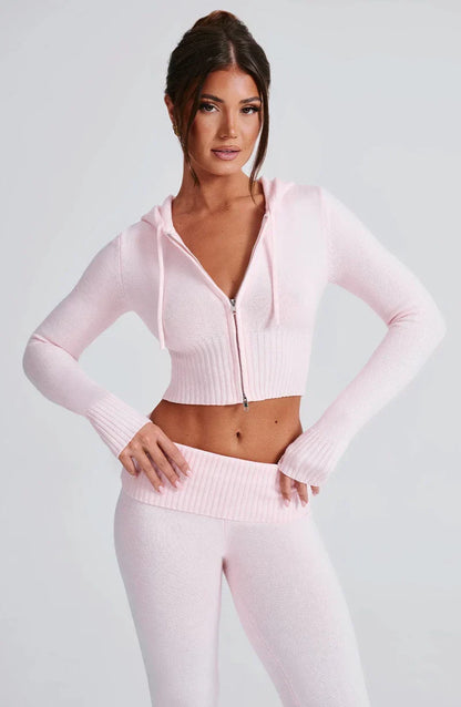 Wilhelmina | Soft Knit Relaxed Fit Two Piece Set