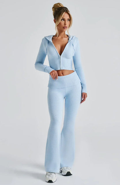 Wilhelmina | Soft Knit Relaxed Fit Two Piece Set