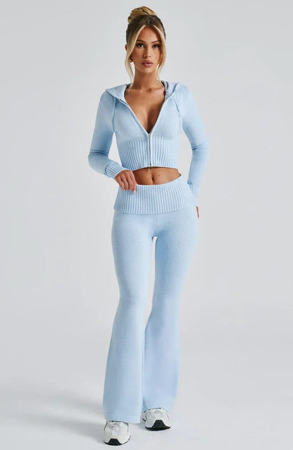 Wilhelmina | Soft Knit Relaxed Fit Two Piece Set