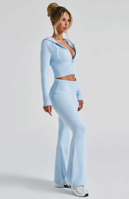 Wilhelmina | Soft Knit Relaxed Fit Two Piece Set