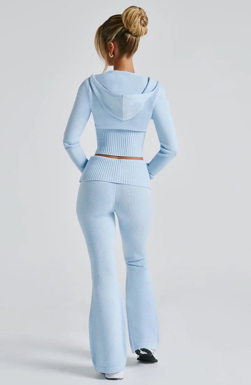 Wilhelmina | Soft Knit Relaxed Fit Two Piece Set