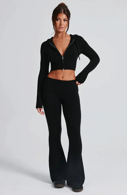 Wilhelmina | Soft Knit Relaxed Fit Two Piece Set