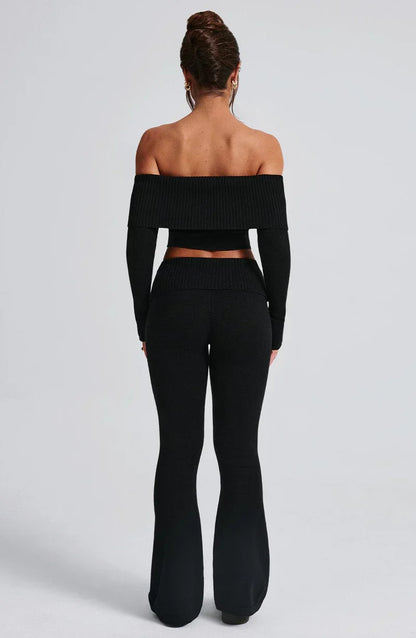 Wilhelmina | Soft Knit Relaxed Fit Two Piece Set