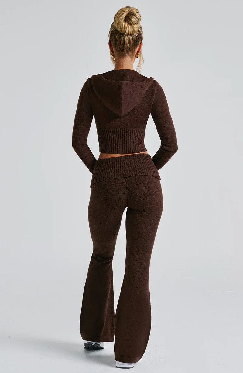 Wilhelmina | Soft Knit Relaxed Fit Two Piece Set
