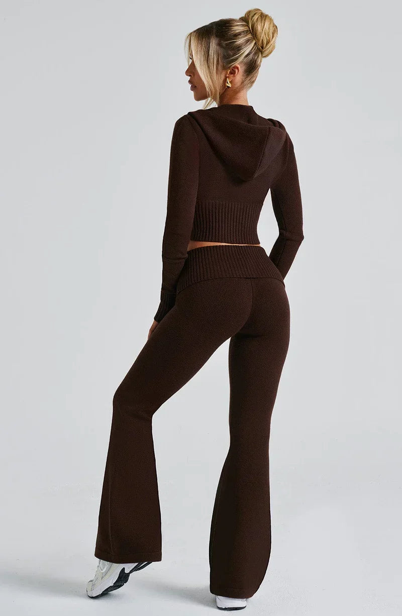 Wilhelmina | Soft Knit Relaxed Fit Two Piece Set