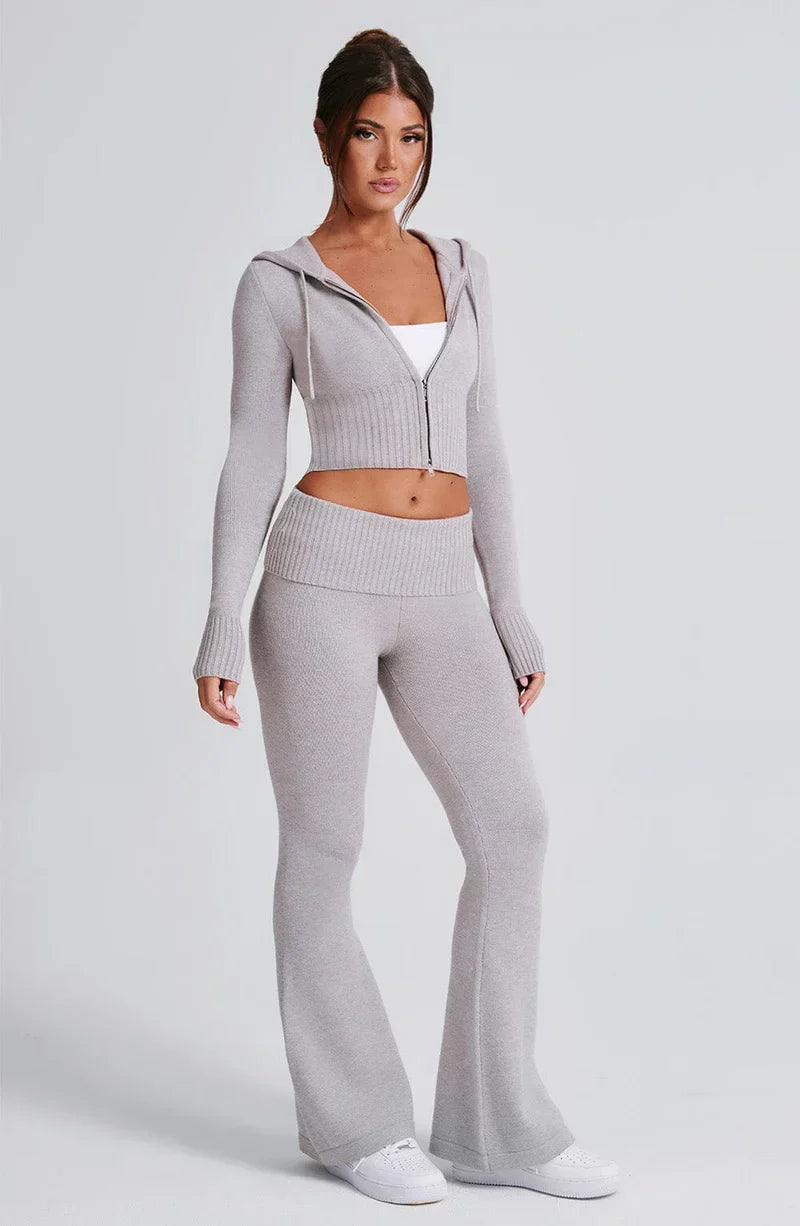 Wilhelmina | Soft Knit Relaxed Fit Two Piece Set
